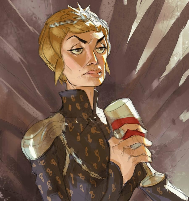 Illustration for article titled If Game Of Thrones Was A Cartoon